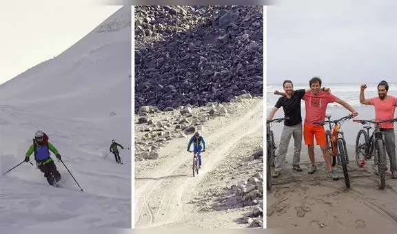 Austriaco unió en 14 horas la tercera montaña más alta del Perú y el océano Pacífico en Arequipa