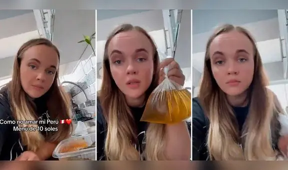 Extranjera queda impactada al probar menú completo a S/10: “Cómo no amar a mi Perú”