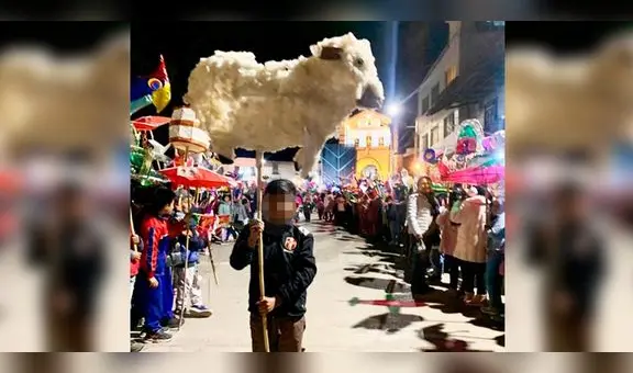 “Qué hermoso el farolito”: madre e hijo confeccionan antorcha de oveja forrada con lana en La Libertad