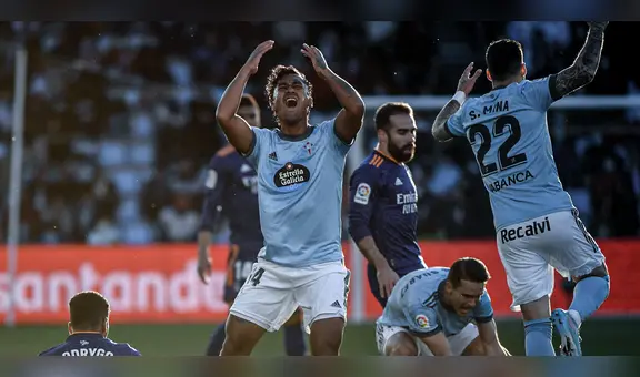 Renato Tapia en riesgo de descender: el duro presente del Celta a falta de una fecha en LaLiga