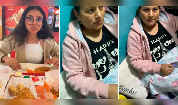Peruana reclama a su hijo por llevar a comer a su novia y no a ella: "Para eso sí tienes plata"