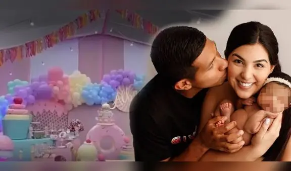 Edison Flores y Ana Siucho celebran a lo grande los 2 años de su primera hija