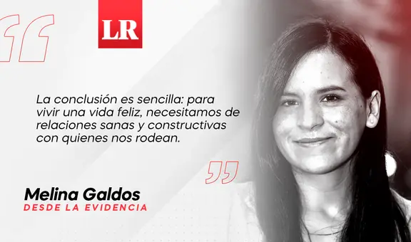 Ciencia para una vida feliz, por Melina Galdos