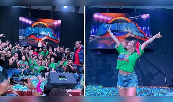 Alejandra Baigorria emocionada tras reencuentro con ‘excombatientes’: “'Combate' siempre será bacán”