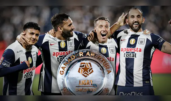 ¿Alianza Lima ganador o campeón del Torneo Apertura? ¿Qué dice el reglamento de la Liga 1?