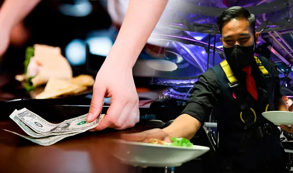 Meseros se quedarían con el 100% de las propinas que reciben, según proyecto del Congreso