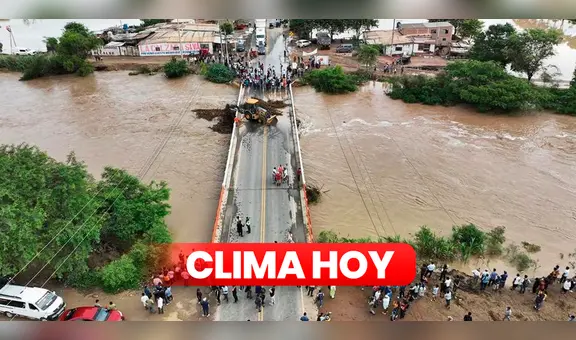 Senamhi: ¿habrá lluvias fuertes en Piura, Tumbes y regiones del norte?
