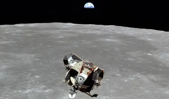 Así se oye la "música rara" que registraron astronautas del Apolo 10 en el lado oculto de la Luna