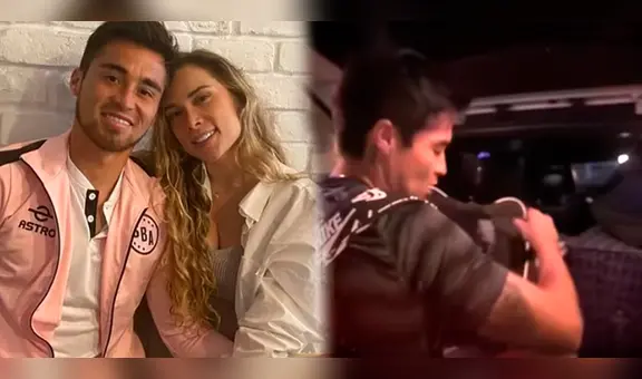 ¿Fin de su relación? Rodrigo Cuba es captado saliendo con maletas de casa donde vivía con Ale Venturo