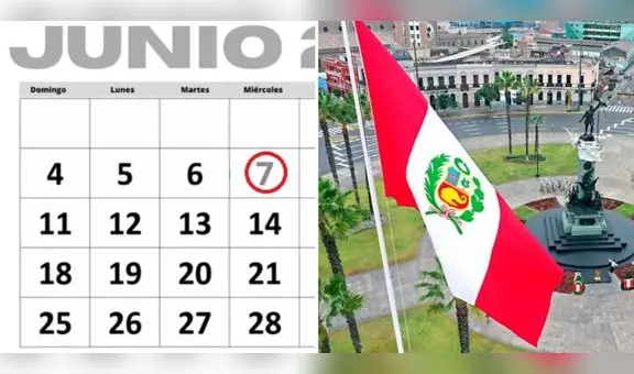 ¿El miércoles 7 de junio será FERIADO por el Día de la Bandera? Lo último que se sabe HOY