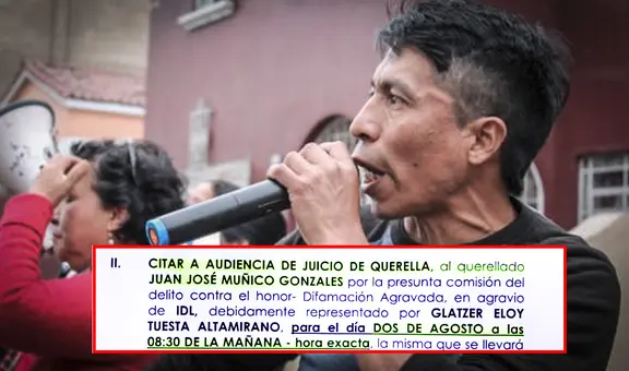 Abren segundo proceso por difamación contra líder de grupo violentista La Resistencia