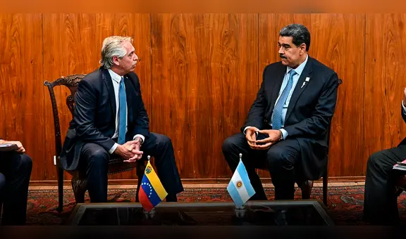 Alberto Fernández se reúne con Nicolás Maduro y exige el fin de sanciones contra Venezuela