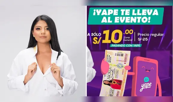 Yape te lleva al concierto de Nickol Sinchi por solo S/10: ¿cómo adquirir la promo?