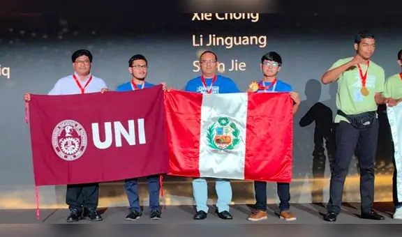 Estudiantes de San Marcos y la UNI ganan competencia tecnológica de Huawei en China
