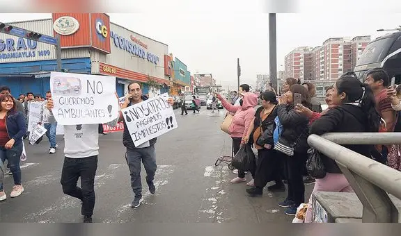 Municipalidad de Lima retirará a ambulantes del Triángulo de Grau