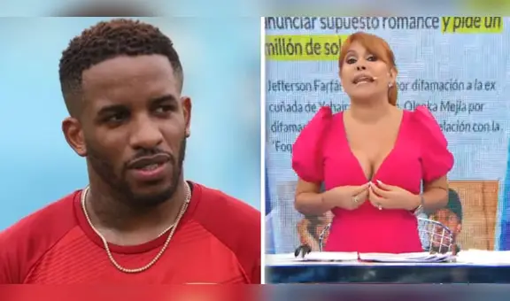 Magaly invita a Jefferson Farfán a su programa para que responda sobre demanda contra Olenka Mejía
