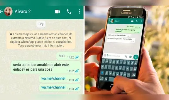 WhatsApp posee un nuevo mensaje bomba que puede 'crashear' tu teléfono: 'wa.me/channel'