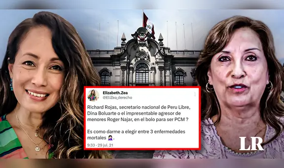 Elizabeth Zea antes de integrar la Comisión Consultiva del Gobierno pedía inhabilitación de Dina Boluarte