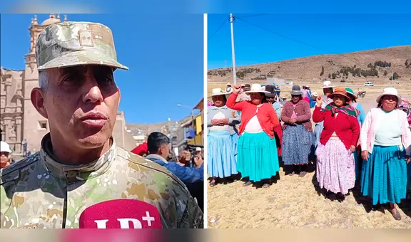 “El Día de la Bandera es una ceremonia nacional, no de duelo”: respondió jefe del Ejército de Puno a aimaras