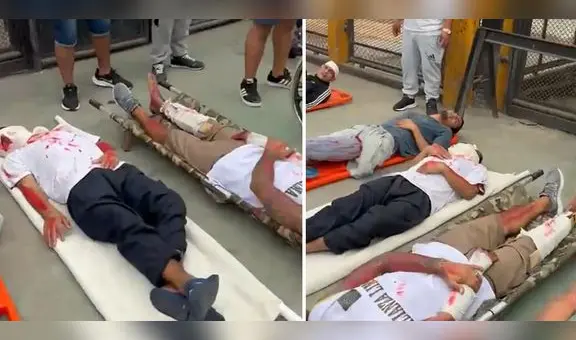 Internos del penal de Lurigancho sorprenden con actuación durante el Simulacro Nacional 2023