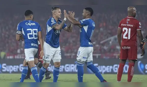 ¡Dio el golpe! Millonarios ganó 1-0 a América de Cali y se mete en la pelea por la Liga BetPlay