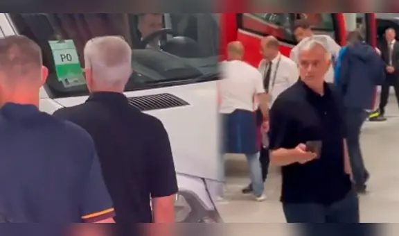 Europa League: Mourinho insultó a los árbitros tras perder la final con AS Roma