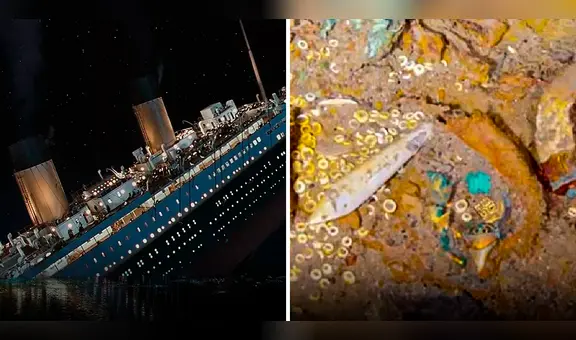 Increíble hallazgo en el Titanic: descubren collar de oro con más de 100 años de antigüedad