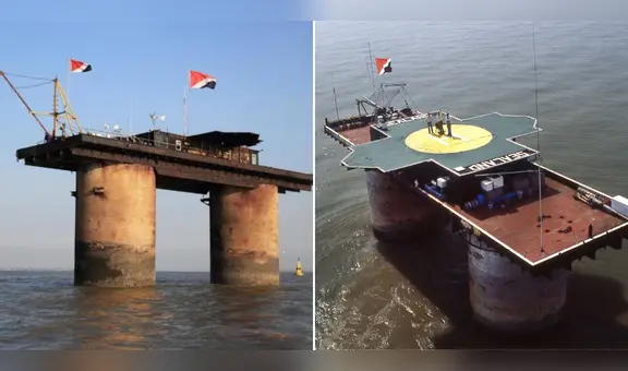 ¡Ocupa menos de 1 km y nunca llegó la COVID-19! Sealand, la nación más pequeña del mundo
