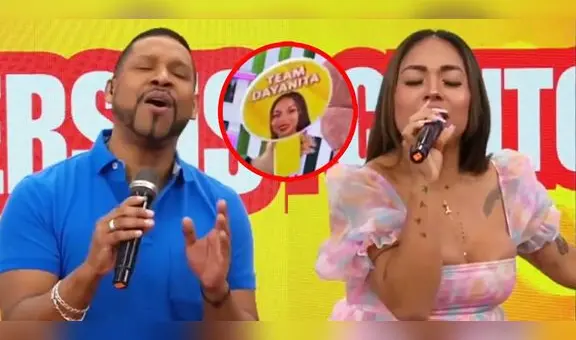 Dayanita sorprende al cantar en vivo en “América hoy” para ganar su puesto como conductora