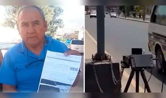 Multan por más de S/4.000 a adulto mayor con papeleta del Callao, pero él vive en Huancayo