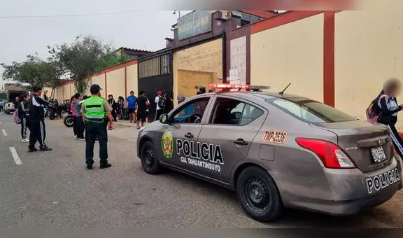 Independencia: cámaras captaron a menor, junto a dos compañeras, minutos antes de consumir pastillas