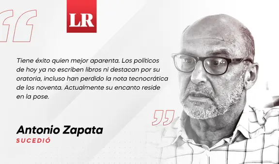 Ser, tener y aparentar, por Antonio Zapata