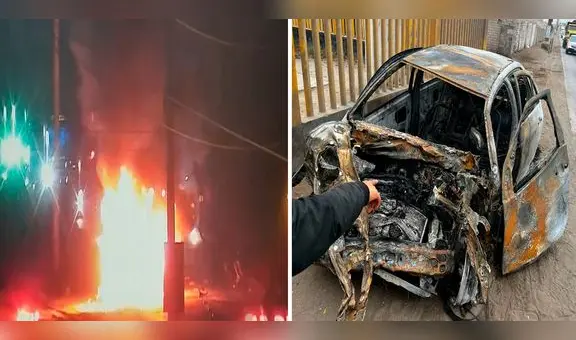 Lurín: fallece copiloto de delincuente que murió carbonizado tras robar vehículo