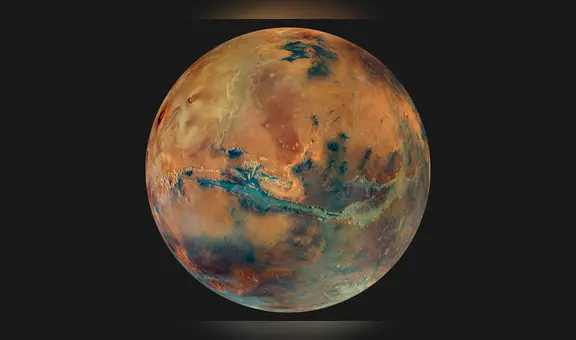 Marte, como nunca antes se ha visto: satélite capta impresionantes detalles del planeta rojo