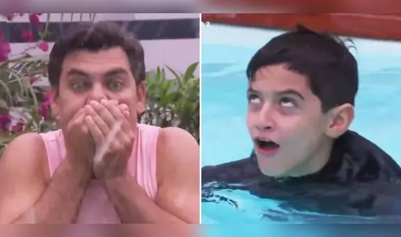 "Al fondo hay sitio": Richard Jr. sufrió diarrea en la piscina y esto pasó con Macarena