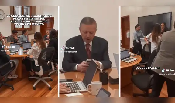 Ministro mexicano se une a la fiebre por Taylor Swift y comparte divertido video en TikTok