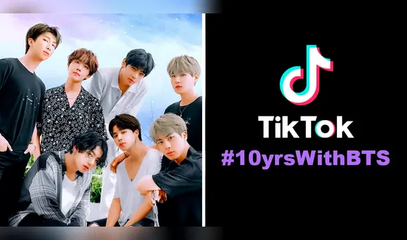 TikTok celebra los 10 años de BTS: ¿cómo participar en concurso y hasta cuándo estará disponible?
