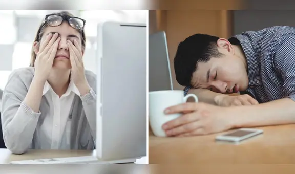 ¿Te da sueño en el trabajo? Conoce qué hacer para no quedarte dormido en la oficina
