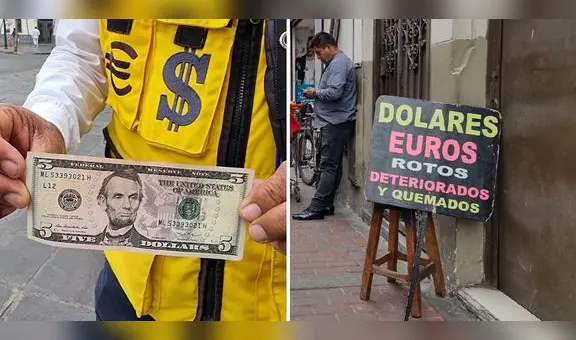 ¿Dónde cambiar dólares rotos o deteriorados en Perú?