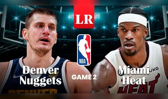 [ESPN 2 GRATIS] Nuggets vs. Heat EN VIVO: ¿a qué hora y dónde ver el game 2 de las Finales de la NBA 2023?