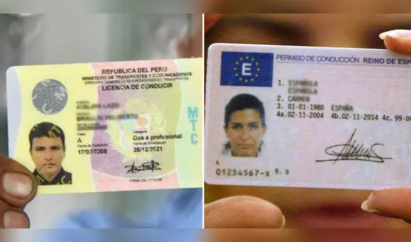 ¿Cómo canjear una licencia de conducir peruana por una equivalente en España?