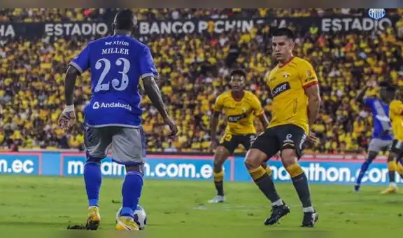 ¡Gran remontada! Emelec venció 3-1 a Barcelona SC por el clásico astillero de la LigaPro de Ecuador