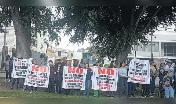 Vecinos se oponen a construcción de edificio de 22 pisos en Surco
