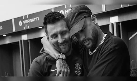 Neymar despidió a Messi del PSG con un desgarrador mensaje y el argentino le respondió