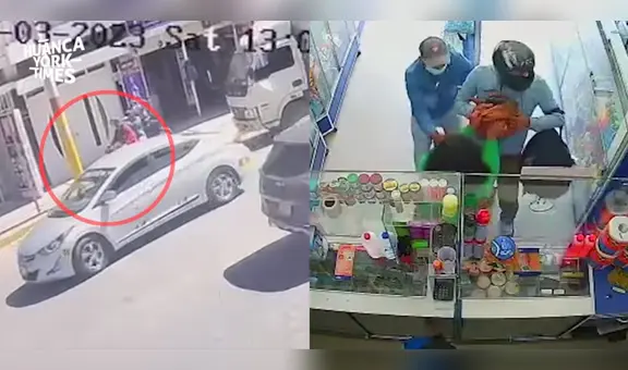 Chofer de camión atropelló a 3 ladrones que huían tras asalto en Huancayo