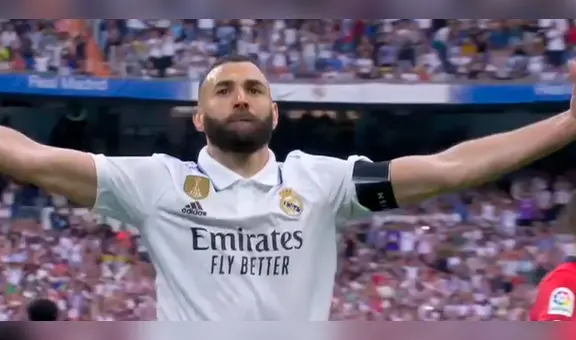 Karim Benzema se despide del Madrid con gol: anotó y se fue siendo ovacionado por el Santiago Bernabéu