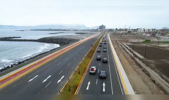 Callao: municipalidad cierra carril de la Costa Verde por oleajes anómalos