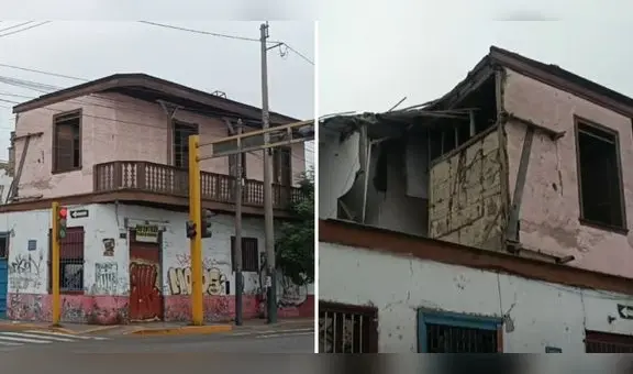 Barranco: vecinos denuncian que otra casona está en riesgo de colapso inminente