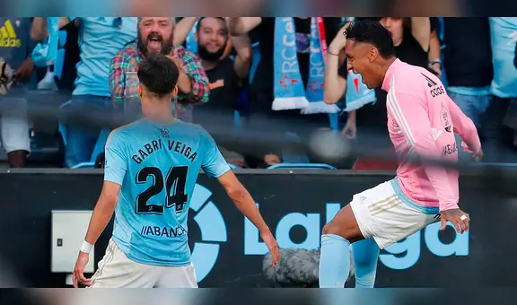 Celta de Vigo derrotó 2-1 a Barcelona, con Tapia y mantiene la categoría en LaLiga Santander