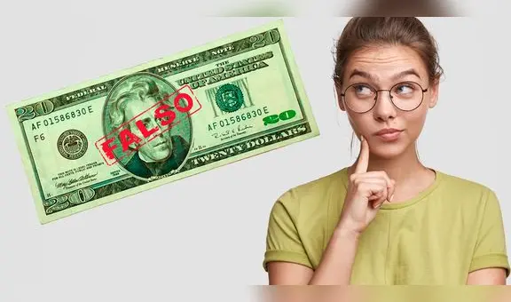 ¿Cómo saber si un billete de 20 dólares es falso en Venezuela?